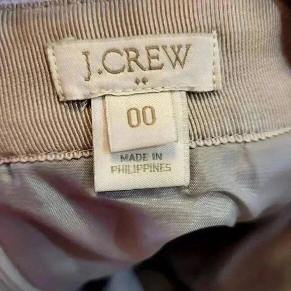 J. Crew Women's Oatmeal Wool/Viscose Lined Straight Pencil Mini Skirt - Picture 10 of 11